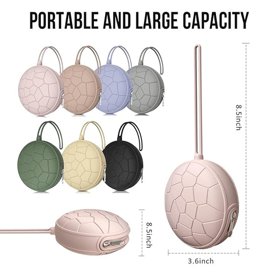 Smlpuame 3 Pack Pacifier Holder Case,Silicone Portable Pacifier Cover Pouch Bag for Diaper Bags Baby Carriage,Pacifier Storage Container Box,Easy to Clean(Muted Red+Blush+Grey)