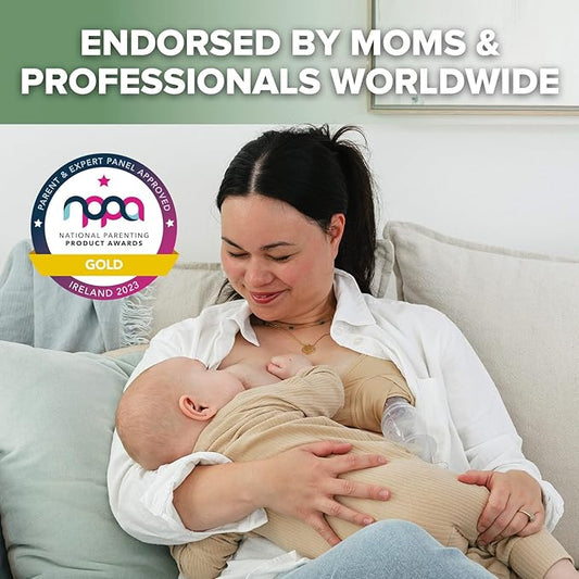 haakaa Silicone Breast Pump & Silicone Cap 5oz/150ml, Gen.2